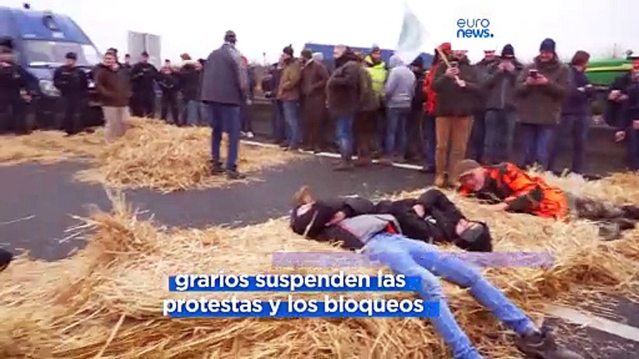 Francia | Algunos sindicatos agrícolas llaman al cese de las protestas tras el anuncio de ayuda