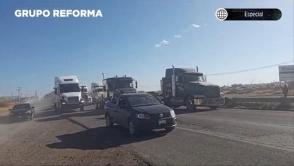 Transportistas, asaltos y su protesta