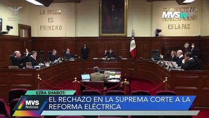 EL RECHAZO EN LA SUPREMA CORTE A LA REFORMA ELÉCTRICA