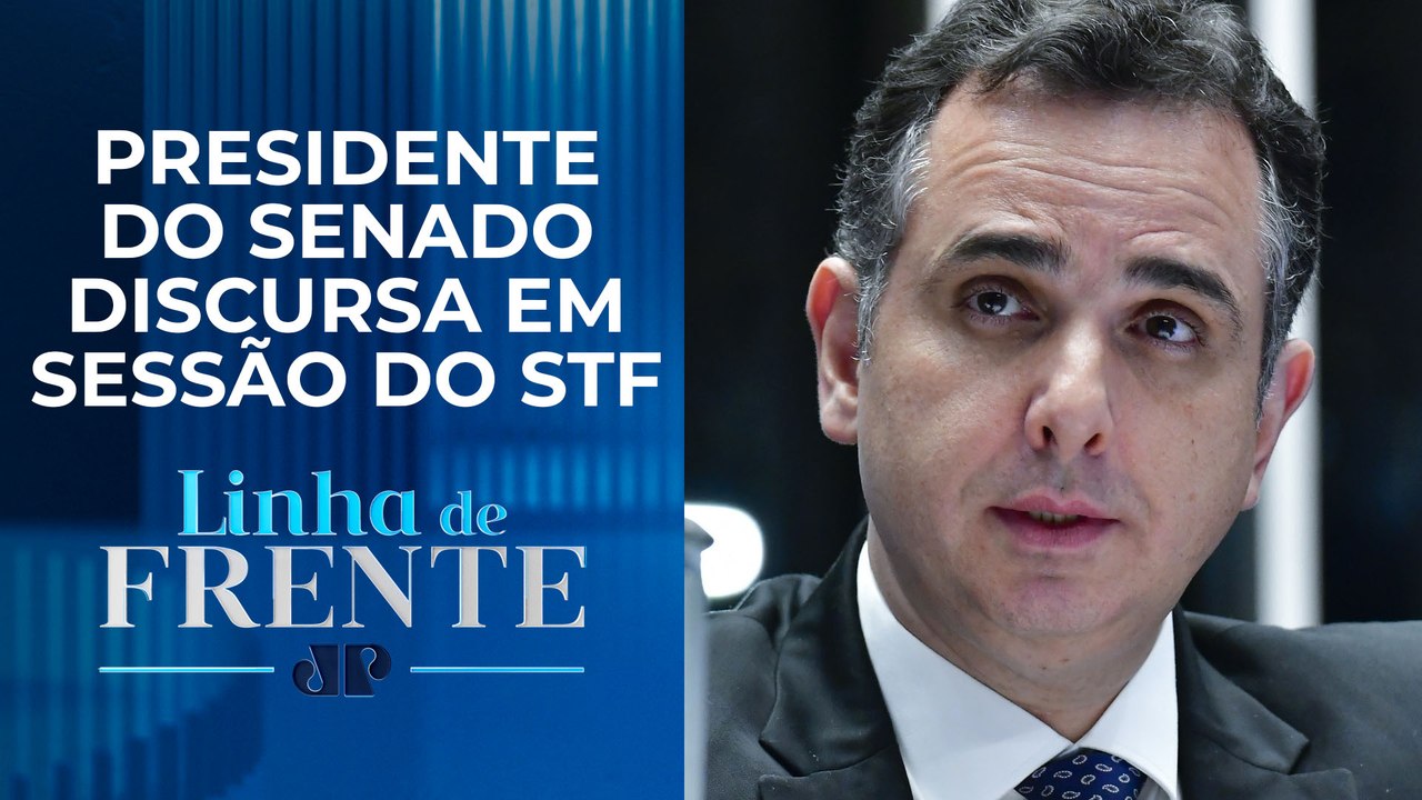Rodrigo Pacheco: "Saúde da democracia é comum entre poderes" | LINHA DE FRENTE