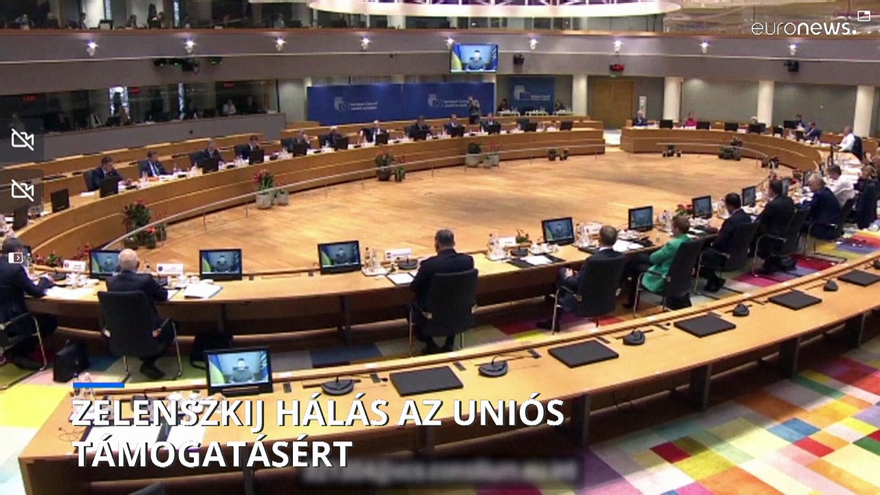 Zelenszkij: az uniós segély is jelzi, hogy ki fogunk tartani