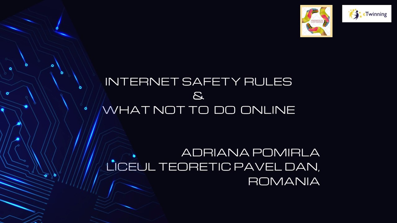 Internet safety and what not to do online