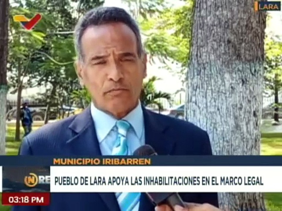 Larenses respaldan las inhabilitaciones realizadas por el TSJ bajo el marco legal