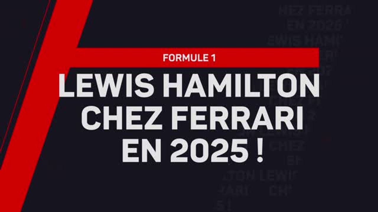 Formule 1 - Lewis Hamilton chez Ferrari en 2025 ! - فيديو Dailymotion