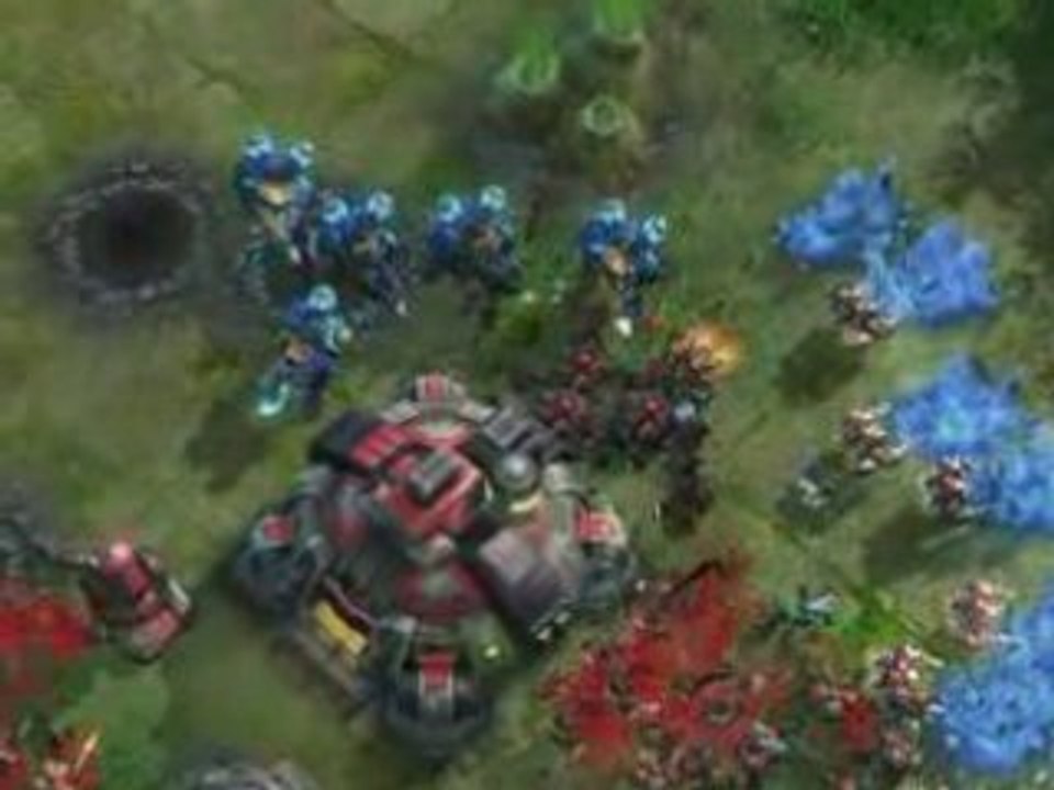 Starcraft 2 Tauren Marine en action [Poisson d'avril ?]