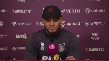 Burnley's Kompany previews Fulham clash, transfer deadline day and discusses battle to avoid relegation (Full Presser)