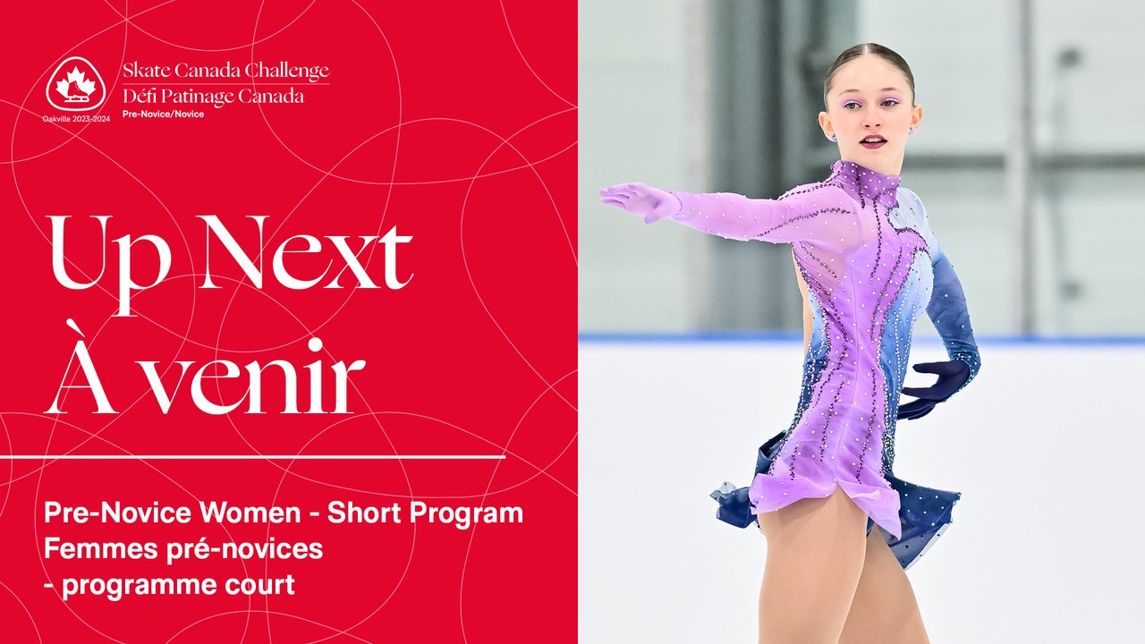 Pre Novice Women Short RINK 1 20232024 SKATE CANADA CHALLENGE PRENOVICE/NOVICE (3