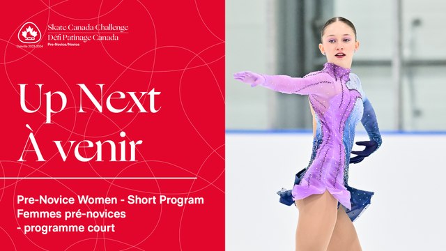 Pre Novice Women Short - RINK 1 - 2023-2024 SKATE CANADA CHALLENGE – PRE-NOVICE/NOVICE (3)
