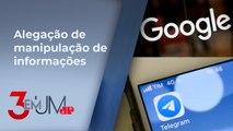 PF vê abuso de poder em Google e Telegram contra PL das Fake News