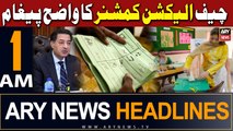 ARY News 1 AM Headlines 2nd February 2024 | General elections to be held on Thursday Feb 8 : CEC