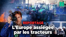 À Bruxelles, on a suivi le siège du Parlement européen par les agriculteurs