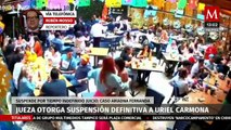 Otorgan suspensión definitiva a Uriel Carmona por caso Ariadna Fernanda