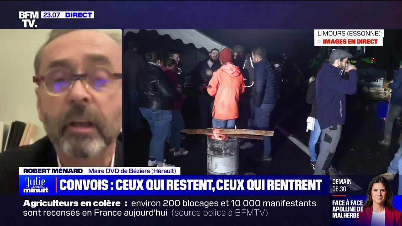 Mobilisation des agriculteurs: "Gabriel Attal a fait un certain nombre de promesses, il faut qu'elles deviennent des faits", affirme Robert Ménard (maire DVD de Béziers)