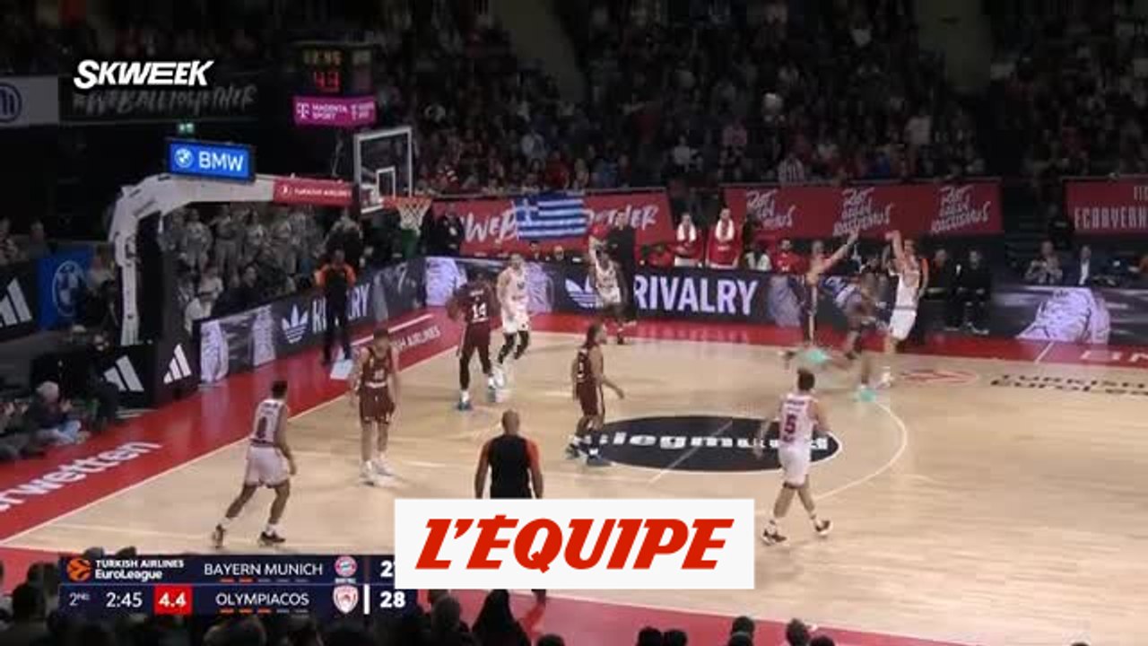 Le résumé de Bayern Munich - Olympiakos - Basket - Euroligue (H) - Vidéo  Dailymotion