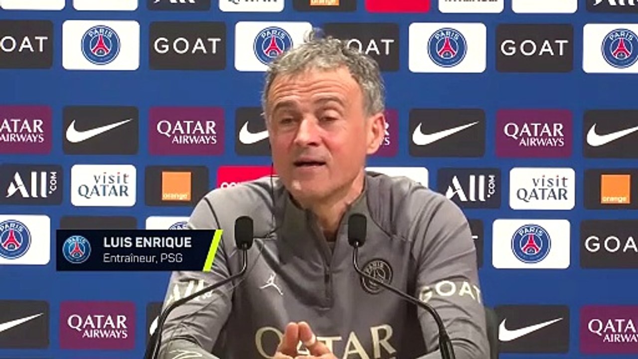 Luis Enrique : "L'attitude de Kolo Muani est irréprochable"