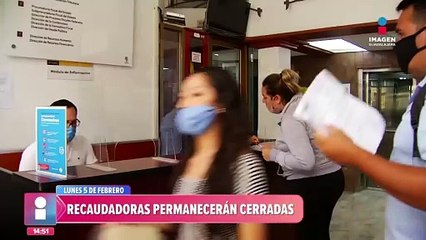 Recaudadoras permanecerán por festejos de la Constitución Mexicana