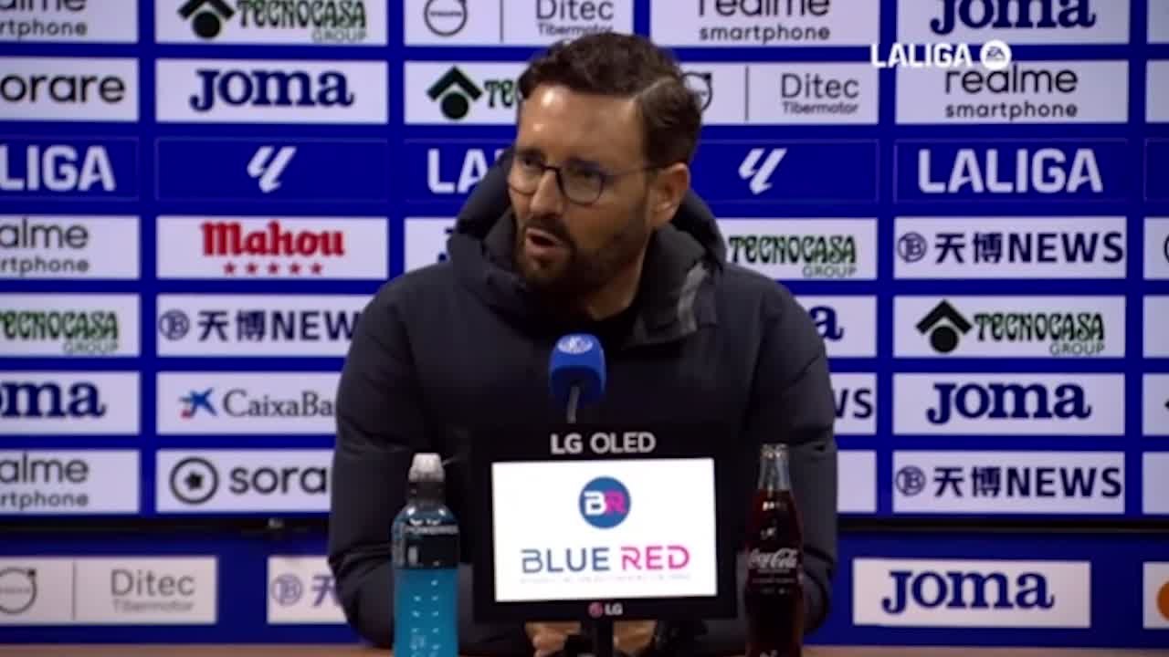 Rueda de prensa de José Bordalás tras el Getafe vs. Real Madrid