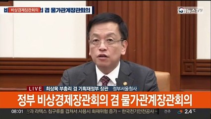 [현장연결] 최상목 "물가는 민생 최전방…2%대 조속안착에 총력"