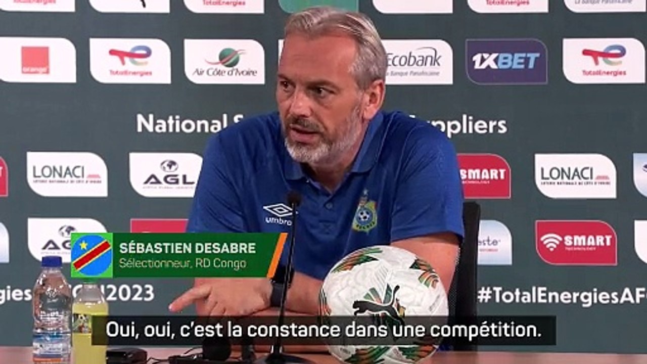 Desabre : "Le principal, c'est de passer les étapes"