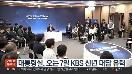 대통령실, 오는 7일 KBS 신년 대담 유력
