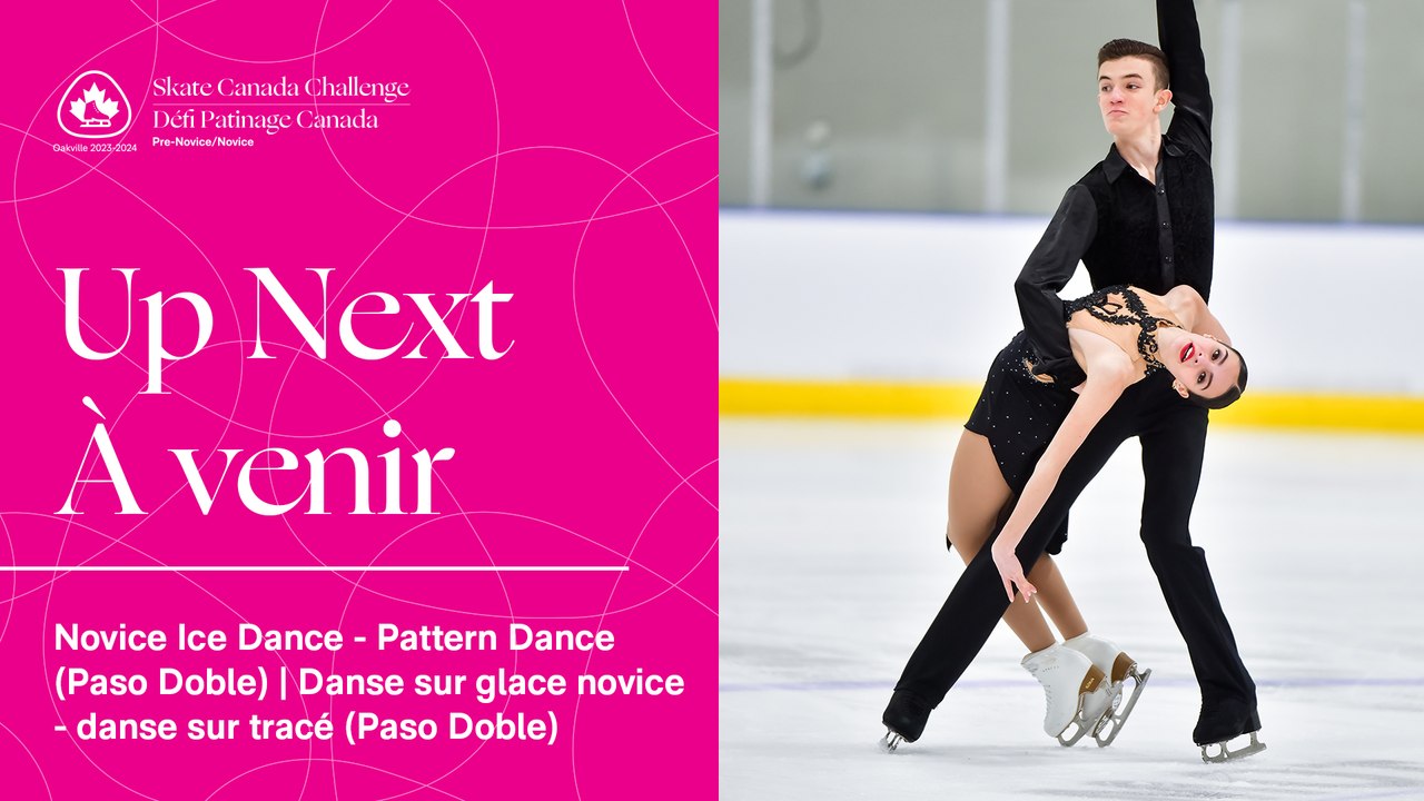 Novice Pattern Dance 2 - Novice Pattern Dance 1 - RINK 2 - 2023-2024 SKATE CANADA CHALLENGE – PRE-NOVICENOVICE