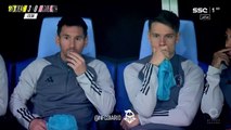 Así reaccionaron Cristiano Ronaldo y Lionel Messi durante goleada de Al Nassr al Iner Miami