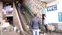 Locatarios del Mercado Corona exigen reparación de elevadores y escaleras