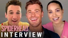 Spiderhead' Interviews | Miles Teller, Chris Hemsworth Jurnee Smollett