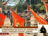 Ciudadanos del edo. Barinas conmemoran el natalicio del General del Pueblo Ezequiel Zamora