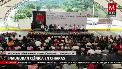 Video herunterladen: El gobernador de Chiapas inaugura la Clínica de Parto Humanizado en Yajalón