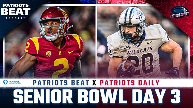 LIVE Patriots Daily x Patriots Beat: Senior Bowl Day 3 Recap + Alex Van Pelt Hired as OC