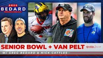 Senior Bowl and Alex Van Pelt HIRED as Patriots OC | Greg Bedard Patriots Podcast