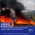 Productores reclaman ayuda
