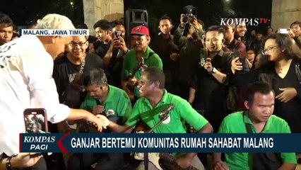 Télécharger la video: Temui Komunitas Rumah Sahabat Malang, Ganjar Janjikan Ruang dan Permudah Akses Ramah Disabilitas