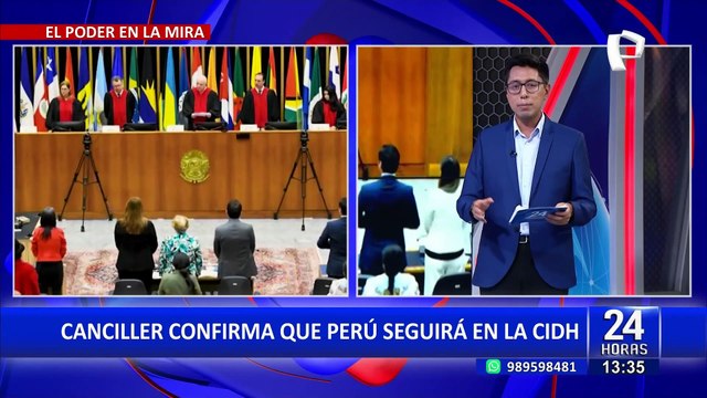 Canciller afirma que Perú continuará en el Sistema Interamericano de Derechos Humanos