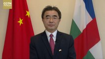 Vœux de l'ambassadeur de Chine en République centrafricaine, Li Qinfeng, pour le Nouvel An chinois