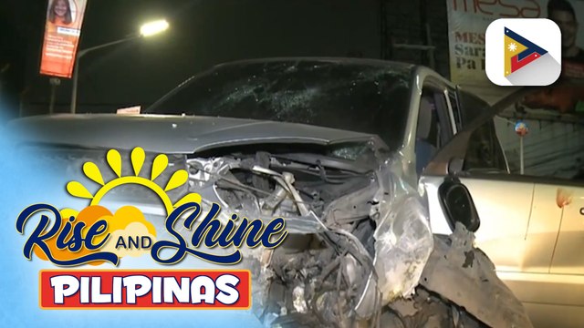 Pagsalpok ng kotse sa concrete barrier sa EDSA Cubao, nakunan ng CCTV