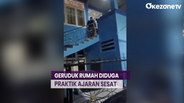 Puluhan Warga Makassar Geruduk Rumah Diduga Praktek Ajaran Sesat