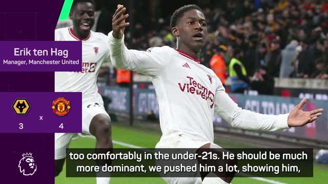 United match winner Mainoo progressing 'game-by-game' says ten Hag