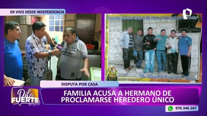 Independencia: nueve hermanos se enfrentan por herencia de casa