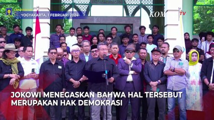 Jokowi Tanggapi Kritik UII dan UGM: Hak Demokrasi, Setiap Orang Boleh Berbicara