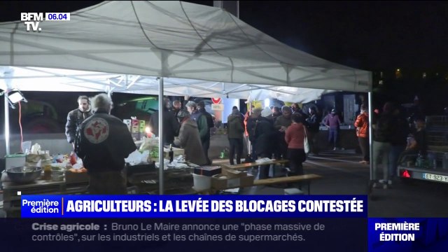 Colère des agriculteurs: la levée des barrages et des blocages contestée
