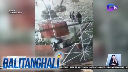 Dalawang nagde-date sa isang parke, nasalisihan ng mga kawatan | BT