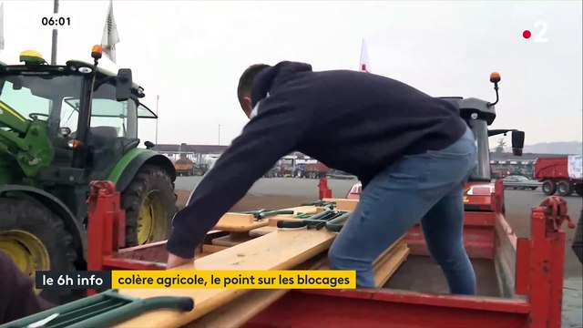 Agriculteurs - Après un plan à 400 millions d'euros, de nombreux barrages sont levés depuis ce matin partout en France