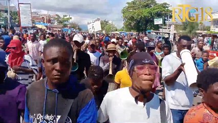 Download Video: Manifestasyon nan vil Okay pou ekzije demisyon PM Ariel Henry nan tèt peyi a.