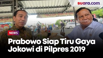Siap Tiru Gaya Jokowi di Pilpres 2019, Prabowo Ngaku Bakal Rangkul Rival Politik jika Menang
