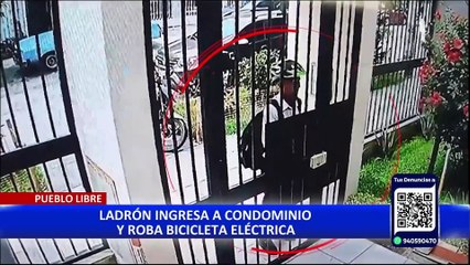 Pueblo Libre: ladrón se disfraza de ciclista y roba bicicleta valorizada en 5 mil soles