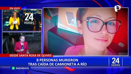 Accidente en Santa Rosa de Quives: menor de 14 años es la única sobreviviente de caída de vehículo