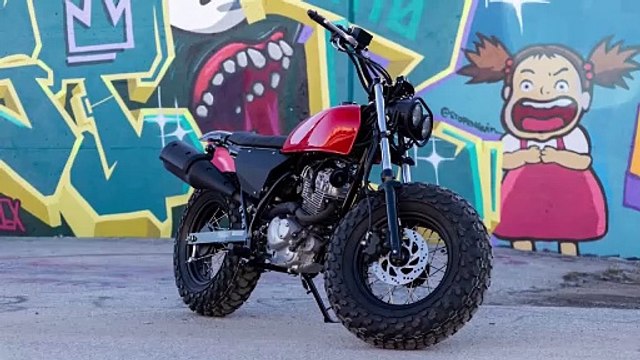 Suzuki VanVan 200 Fat Tire Custom Dual Sport Motorcycle bySlipstream Creations