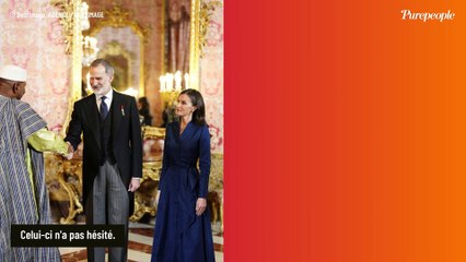 Letizia d'Espagne, victime d'un souci de garde-robe : obligée de faire des acrobaties, son mari Felipe VI à son secours !